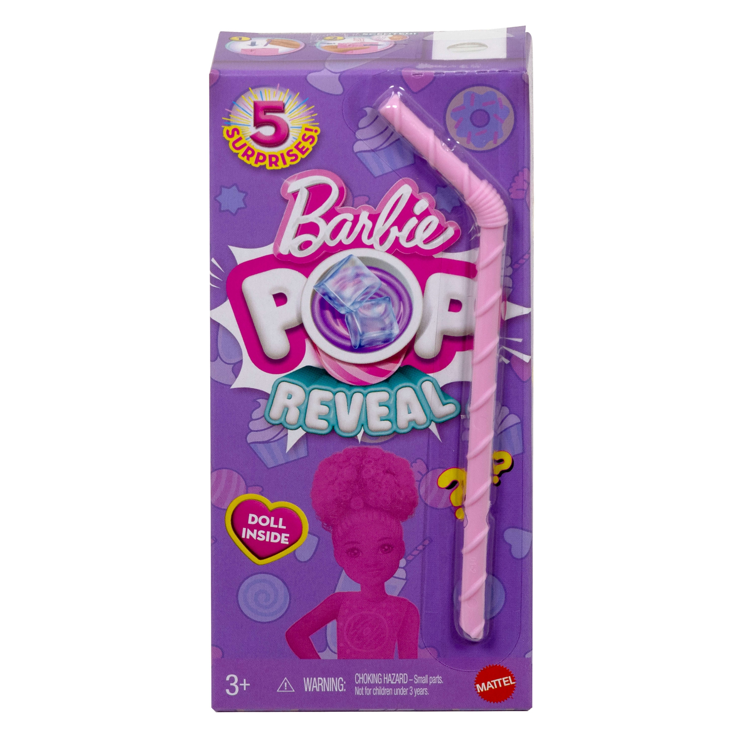 BARBIE POP REVEAL KARTONIK SERIA 5 CIASTECZKOWA JFY01