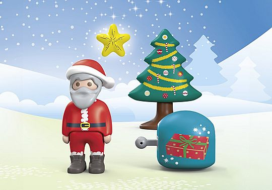 Адвент-календарь Playmobil Junior 70297 Снежное Рождество, 26 деталей, от 1 года до 4 лет — фото 8