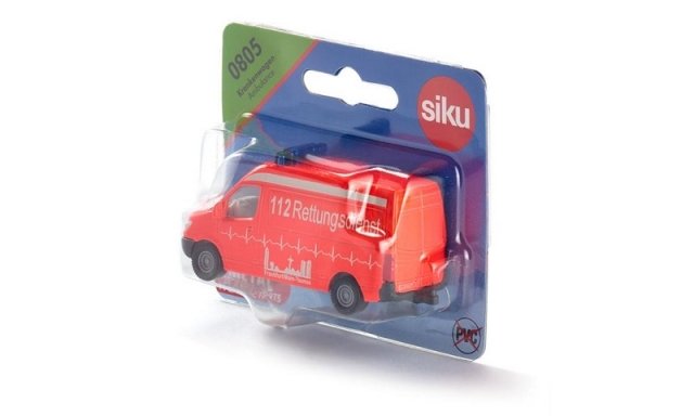 Auto Zabawkowe SAMOCHODZIK Prezent Na URODZINY Pojazd Siku 08 CAR Ambulans Bohater / Bajka brak