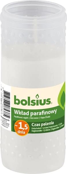 

Wkład do zniczy parafinowy 1,5 Dnia Bolsius 36h