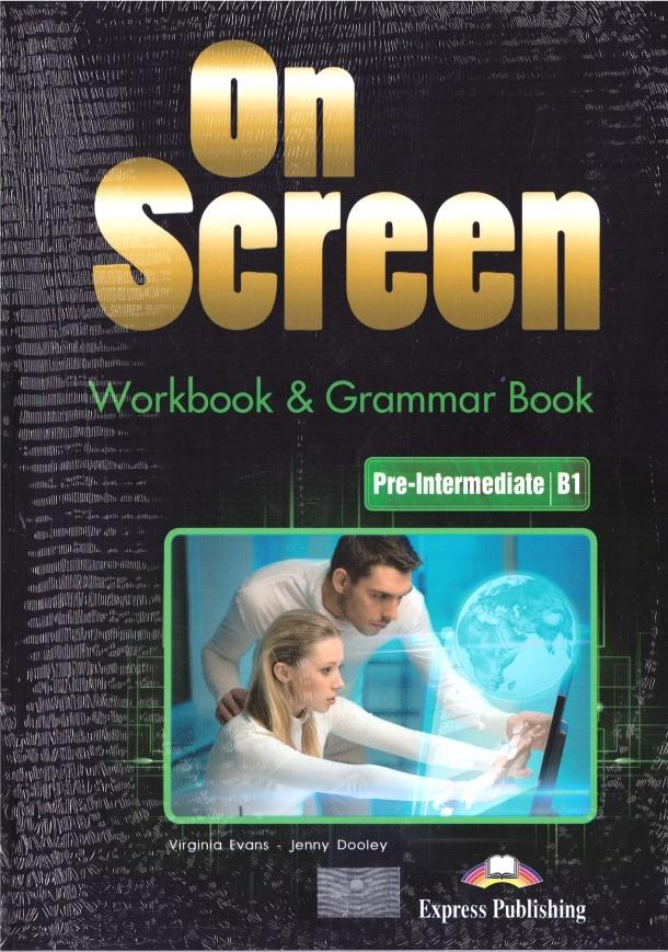 On Screen Pre-Intermediate B1 Workbook + Grammar Book + DigiBook