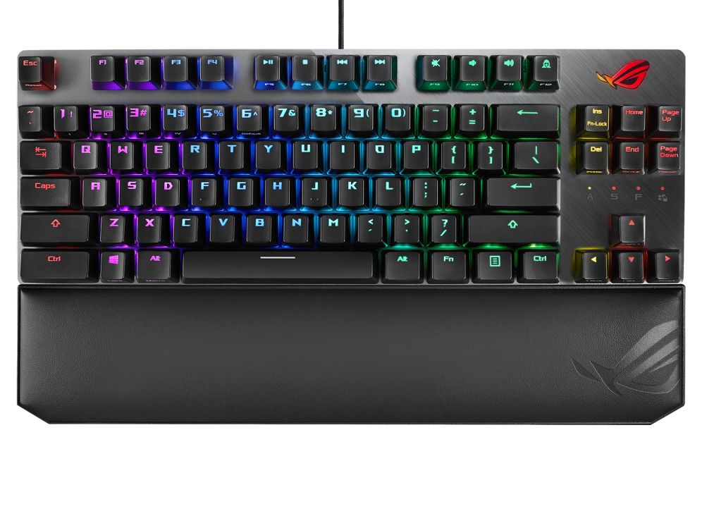 Klawiatura Asus Rog Strix Scope Rx Pbt Tkl Wireless Rgb Mechanical Gaming