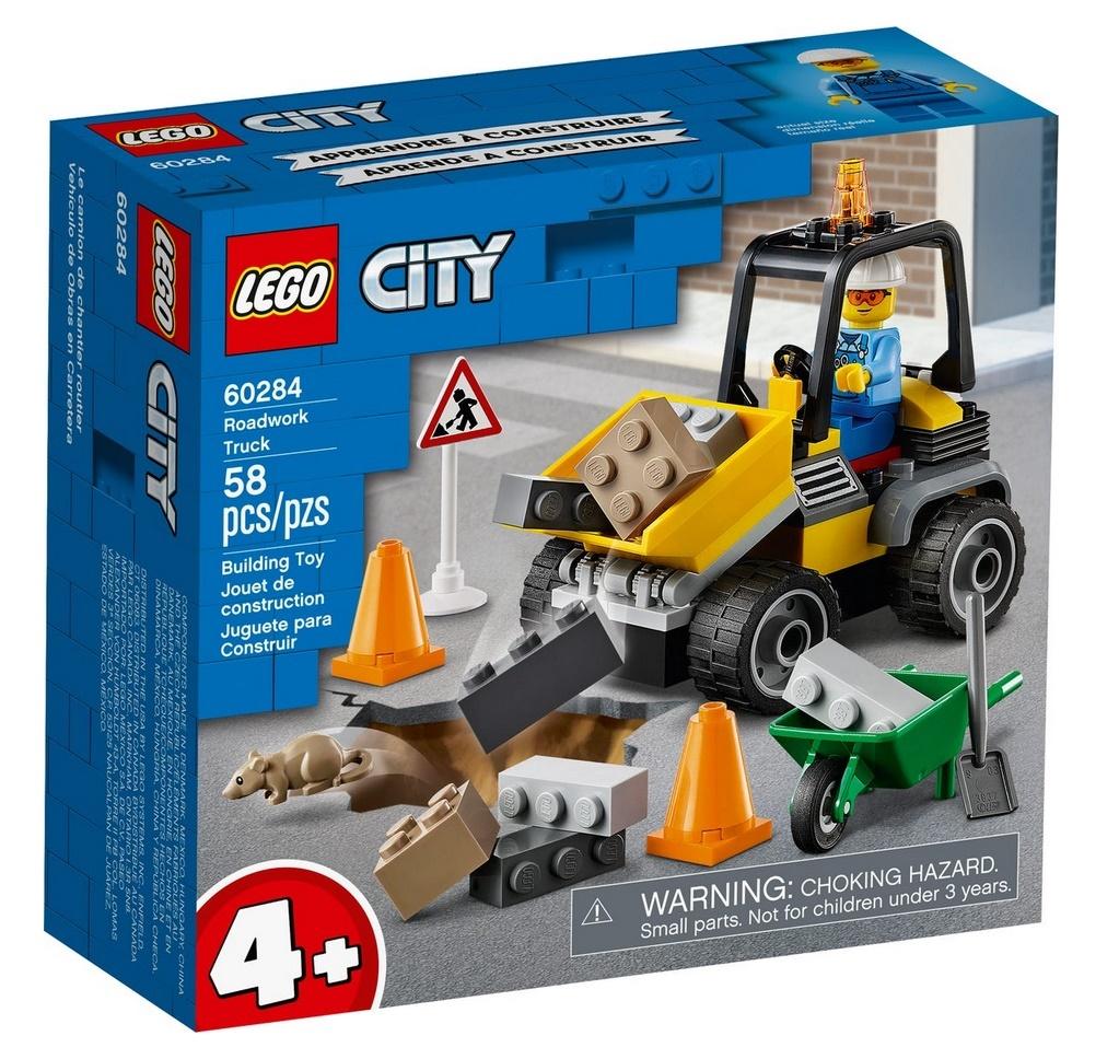 Lego City 60284 Vozidlo pro silniční práce