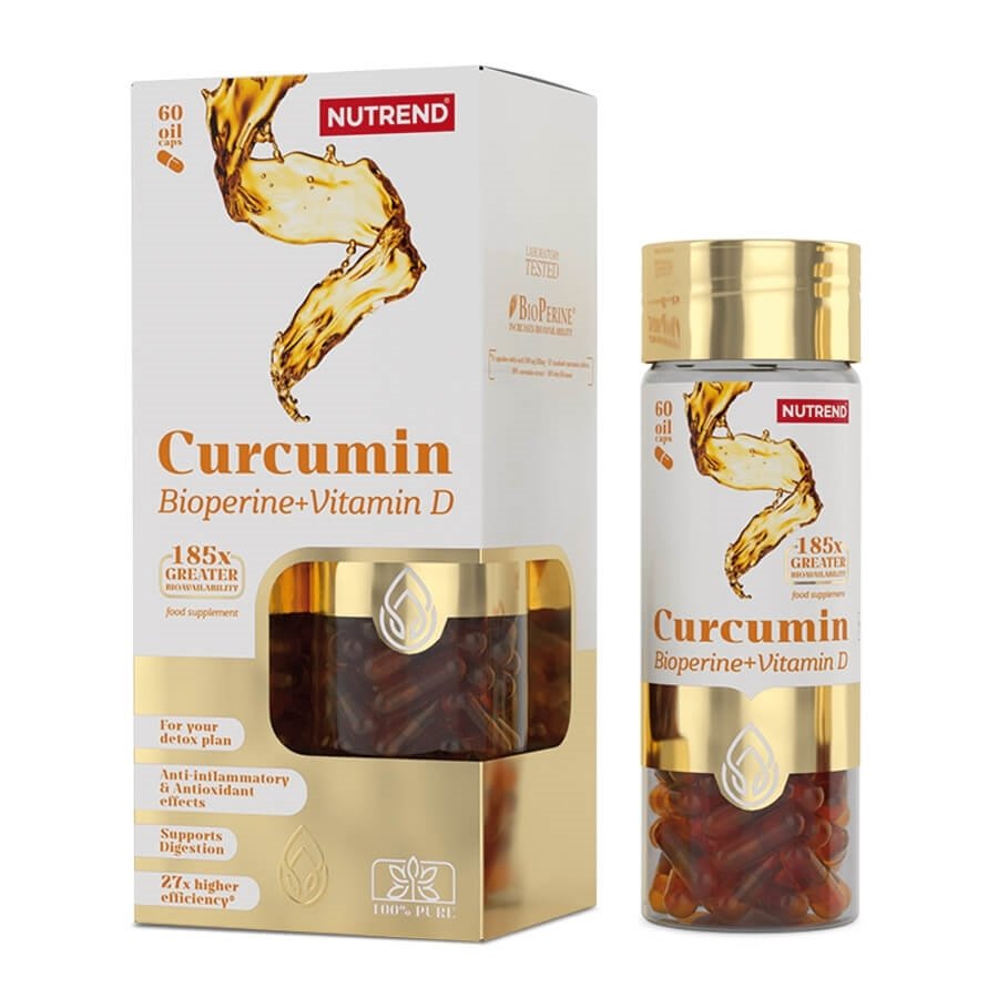 NUTREND KURKUMINA BIOPERYNA WITAMINA D 60k WĄTROBA — 3