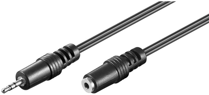 Premiumcord Kabel audio Jack 2,5mm Jack przedłużający 5m (m/f, stereo)