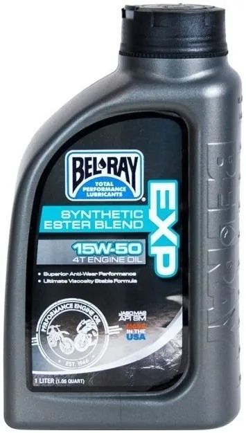 Olej silnikowy półsyntetyczny Bel-Ray Exp Ester 4T 1L 15W-50