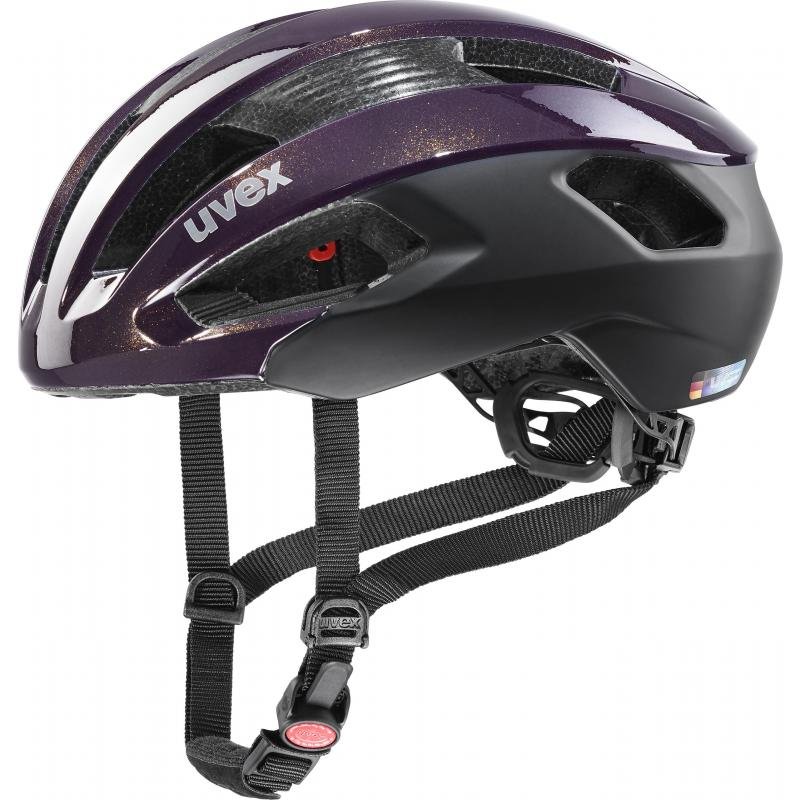 Cyklistická přilba Uvex Rise CC 52-56 cm plum-black
