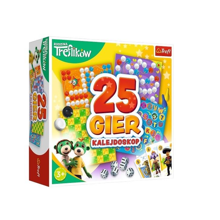 

Trefl Kalejdoskop 25 gier Rodzina Treflików