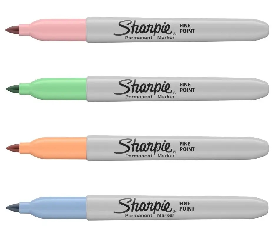 MARKER SHARPIE F PASTEL 4 KOL 2065402