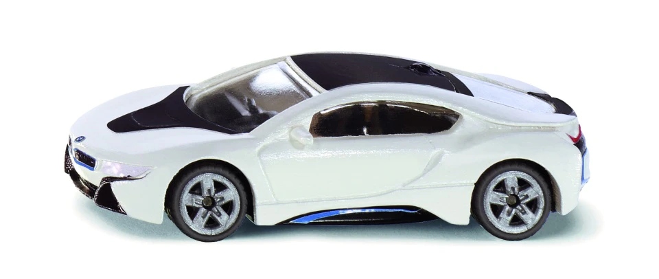 samochód metalowy model BMW i8
