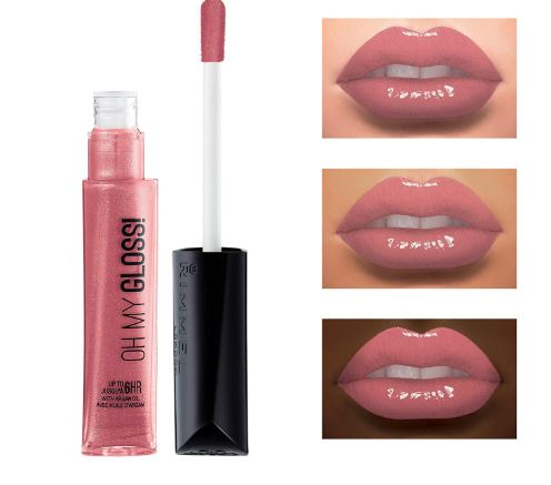

Rimmel Oh My Gloss błyszczyk 330 Snog Swatch
