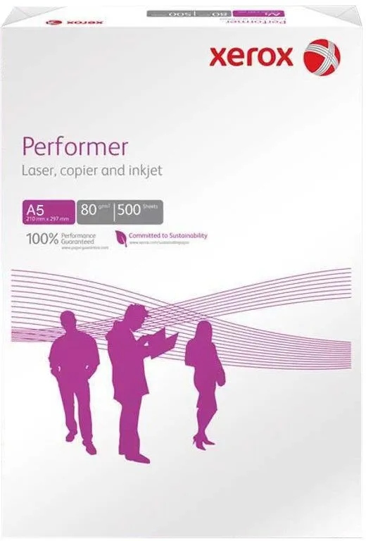 Papier Xerox Performer, A5, 500 arkuszy, 80 g/m2 (495L90645)