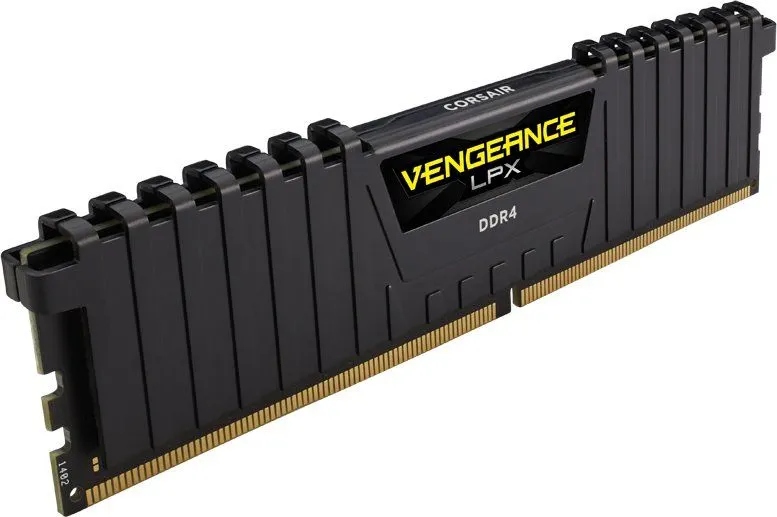 CORSAIR DDR4, 2666MHz 16GB 2x8GB Dimm, 16-18-18-35, XMP 2.0, Vengeance LPX black Heatspreader, Black PCB, 1.2V, for SKL — 10