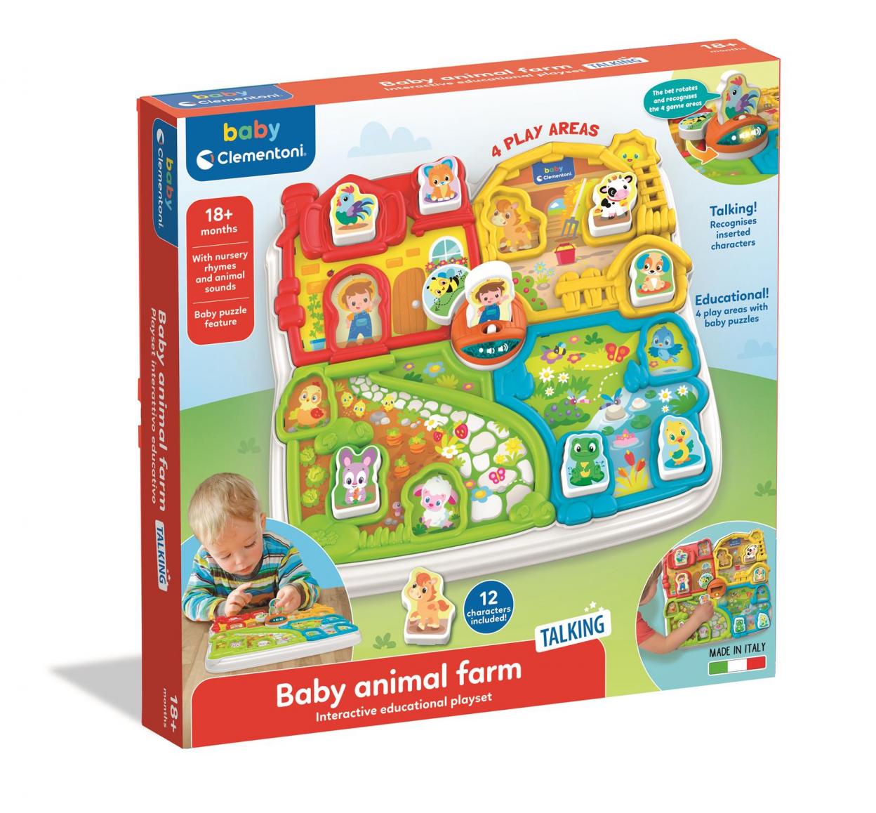 

Clementoni Baby Farma Interaktywna 17723