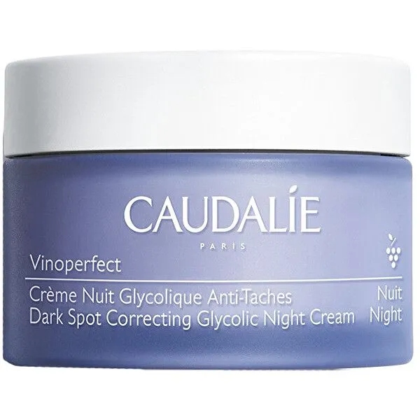 Caudalie Vinoperfect Glikolowy Krem Na Noc przebarwienia 50 ML