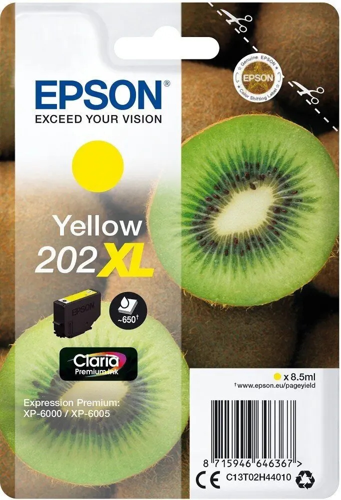 Druk Epson C13T02H44010 żółty C13T02H44010
