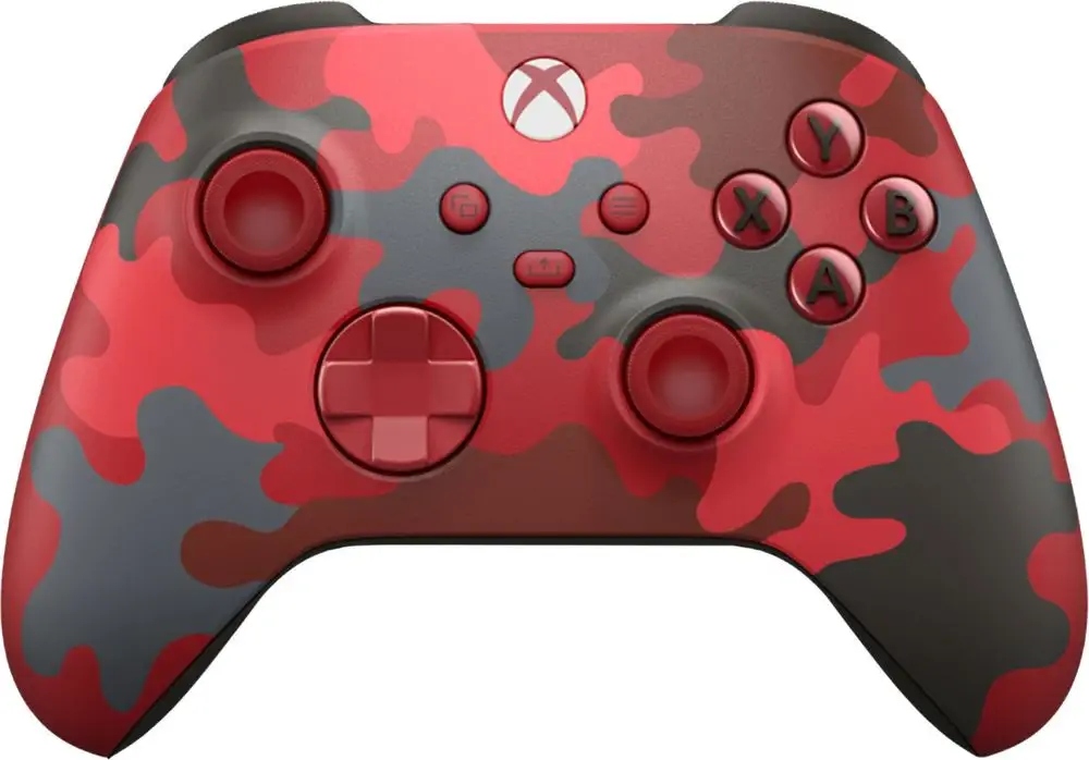 Kontroler microsoft xbox Series X Camo Czerwony