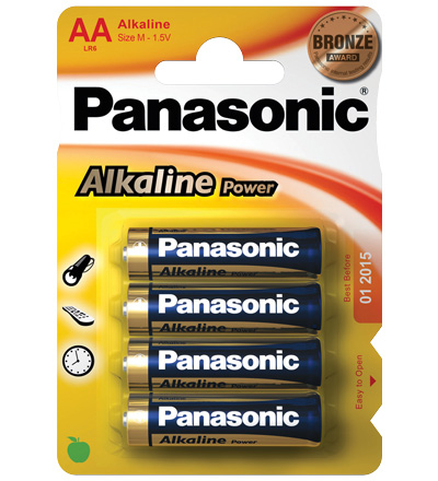Baterie alkaliczne Panasonic Aa (R6) 4 szt.