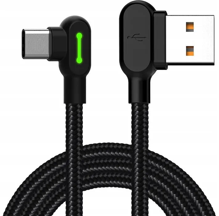 

Mcdodo Kabel Usb do Usb-c Kątowy 90° Led 1.8m