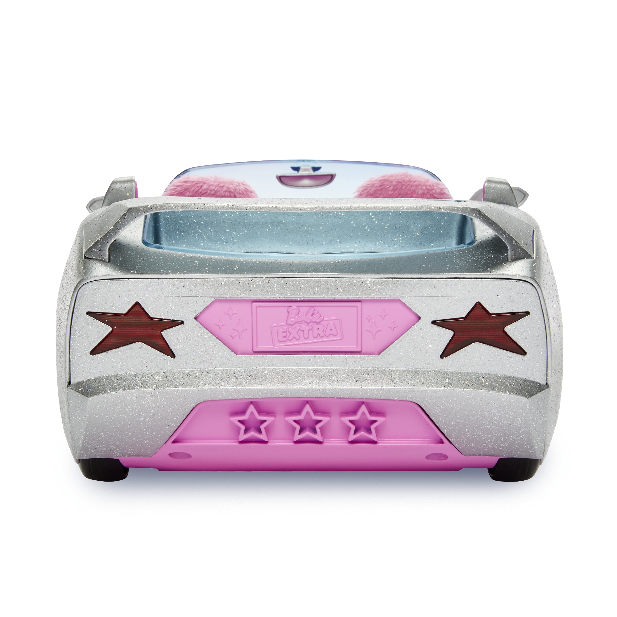 BARBIE EXTRA KABRIOLET GWIAZD samochód dla lalek + piesek + akcesoria Bohater Barbie