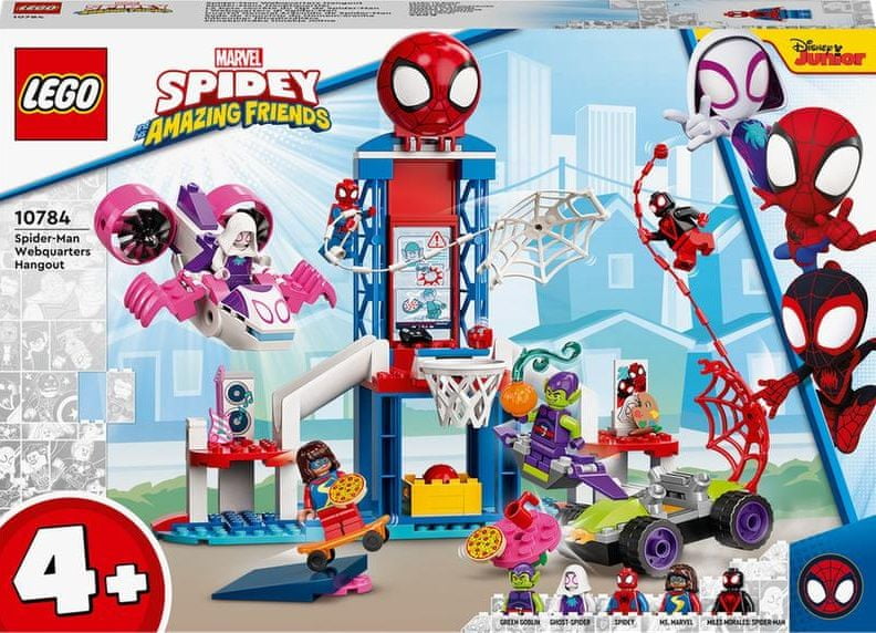 

Lego Marvel Relaks w kryjówce Spider-Mana 10784