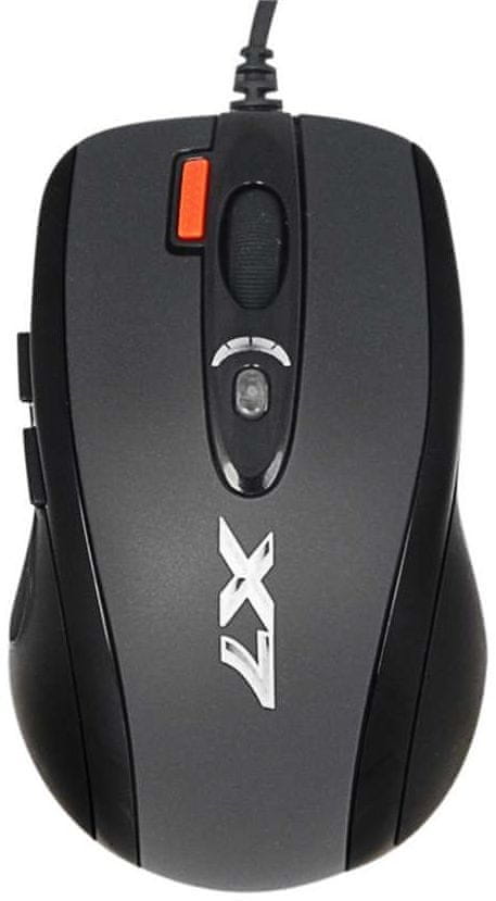 Myš drátová A4Tech Evo XGame Opto Oscar X710 Gaming Usb černá