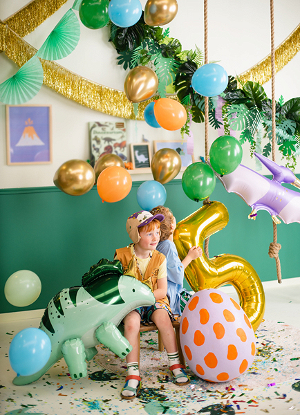 balon foliowy ,,5'' ZŁOTO 86cm | FB1M-5-019 — 8