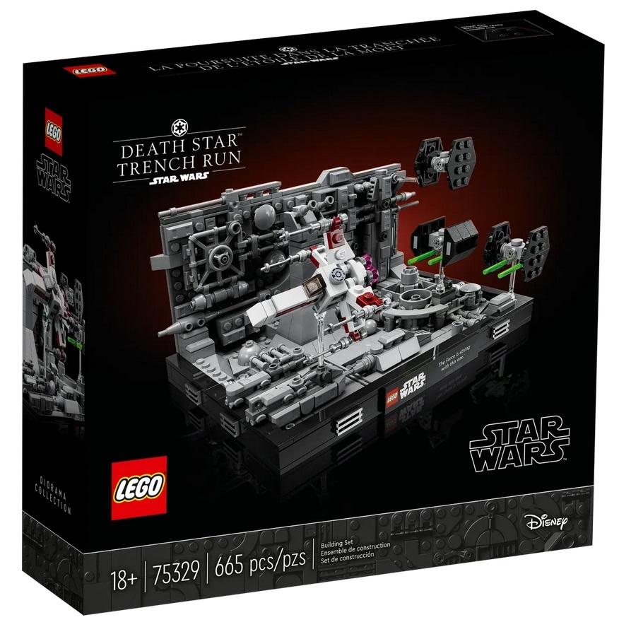 Lego 75329 Star Wars Diorama: Útok na Hvězdu smrti Nové originály
