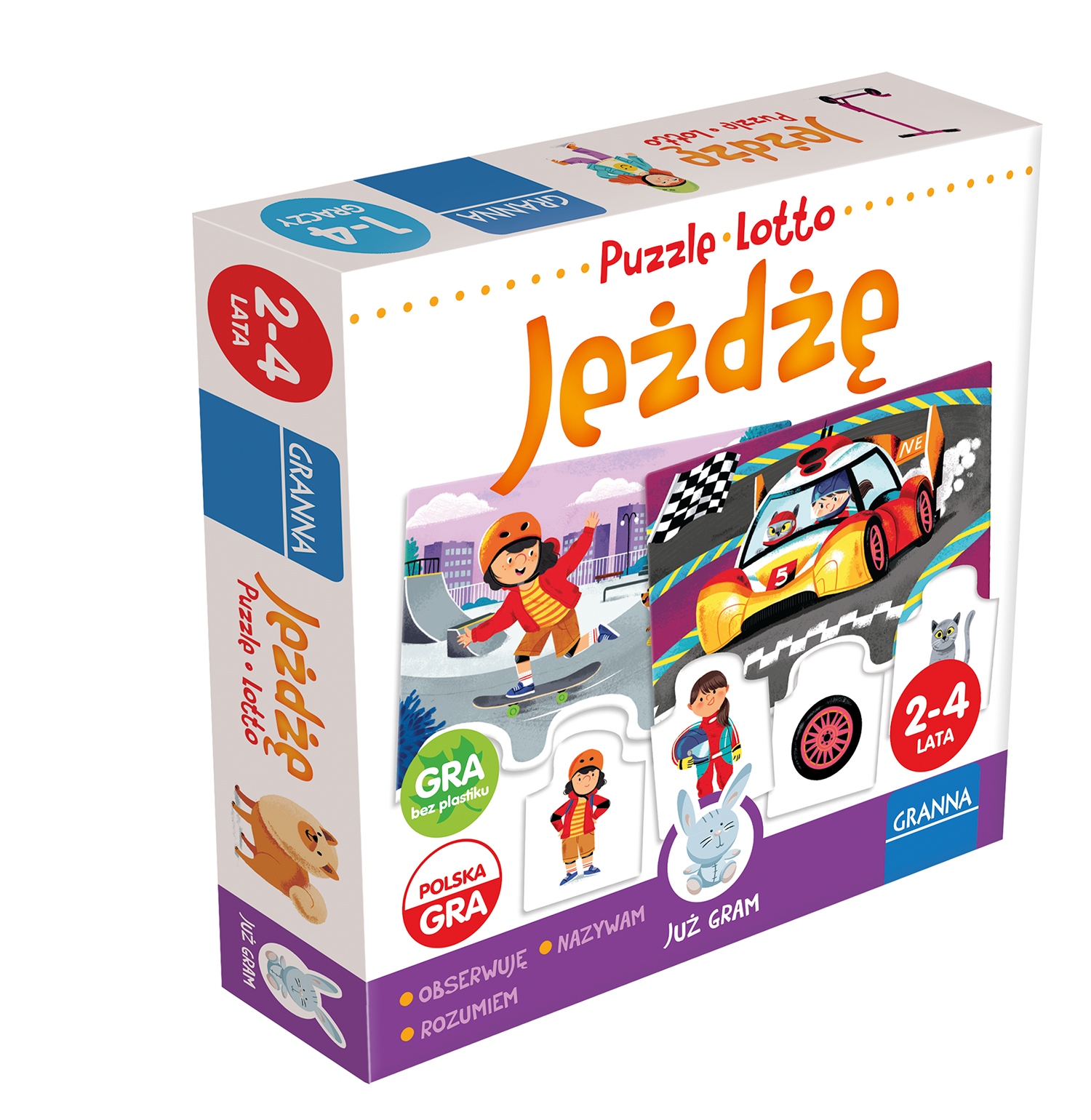 GRA PUZZLE LOTTO JEŻDŻĘ GRANNA