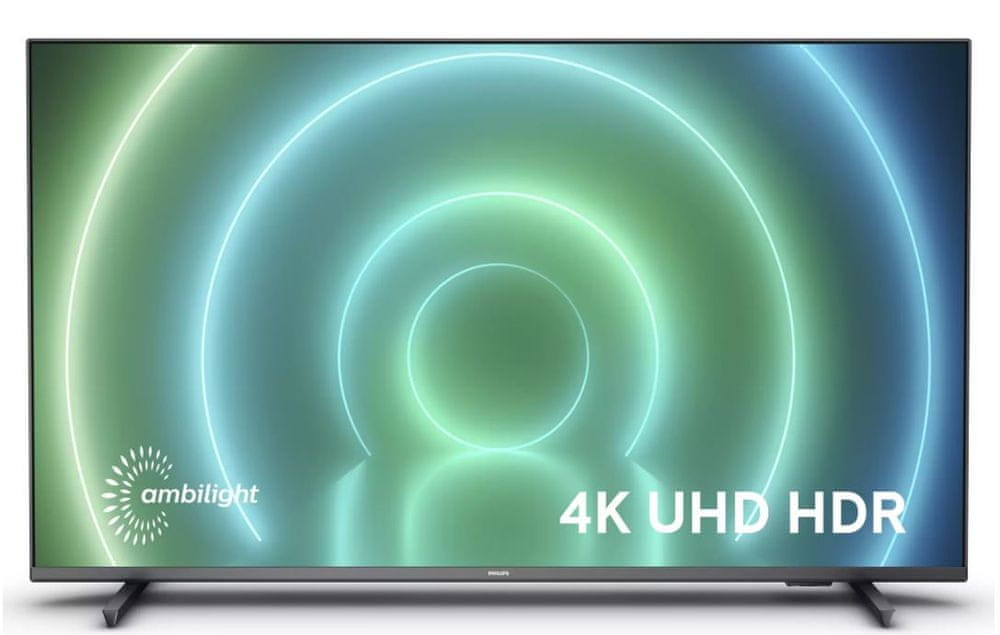 Philips 70-дюймовый светодиодный телевизор 70PUS7906 4K UHD серый