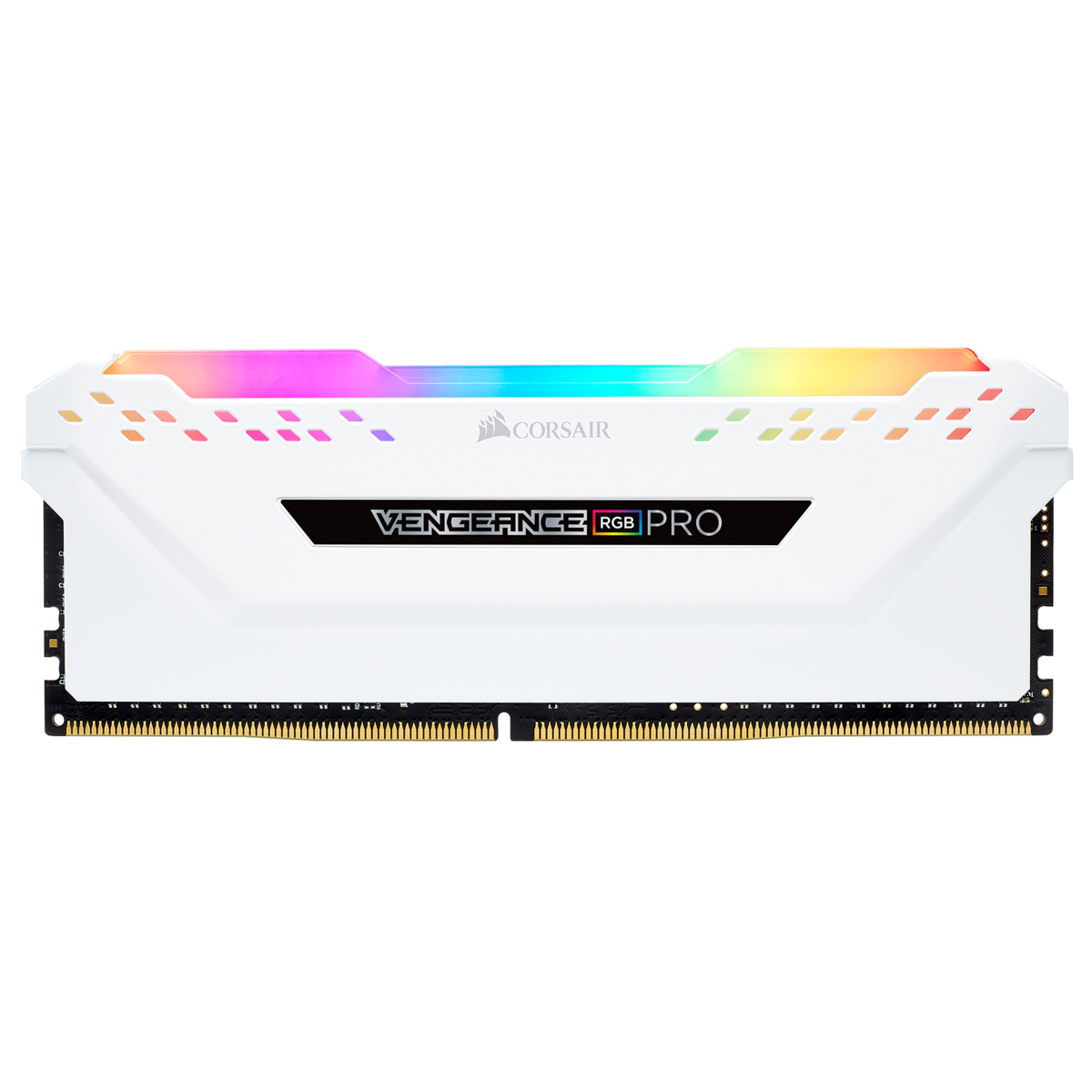 CORSAIR VENGEANCE RGB PRO 32GB (2x16GB) DDR4 3200 (PC4-25600) C16 1.35V Desktop Memory - White, 0840006620075 — 6