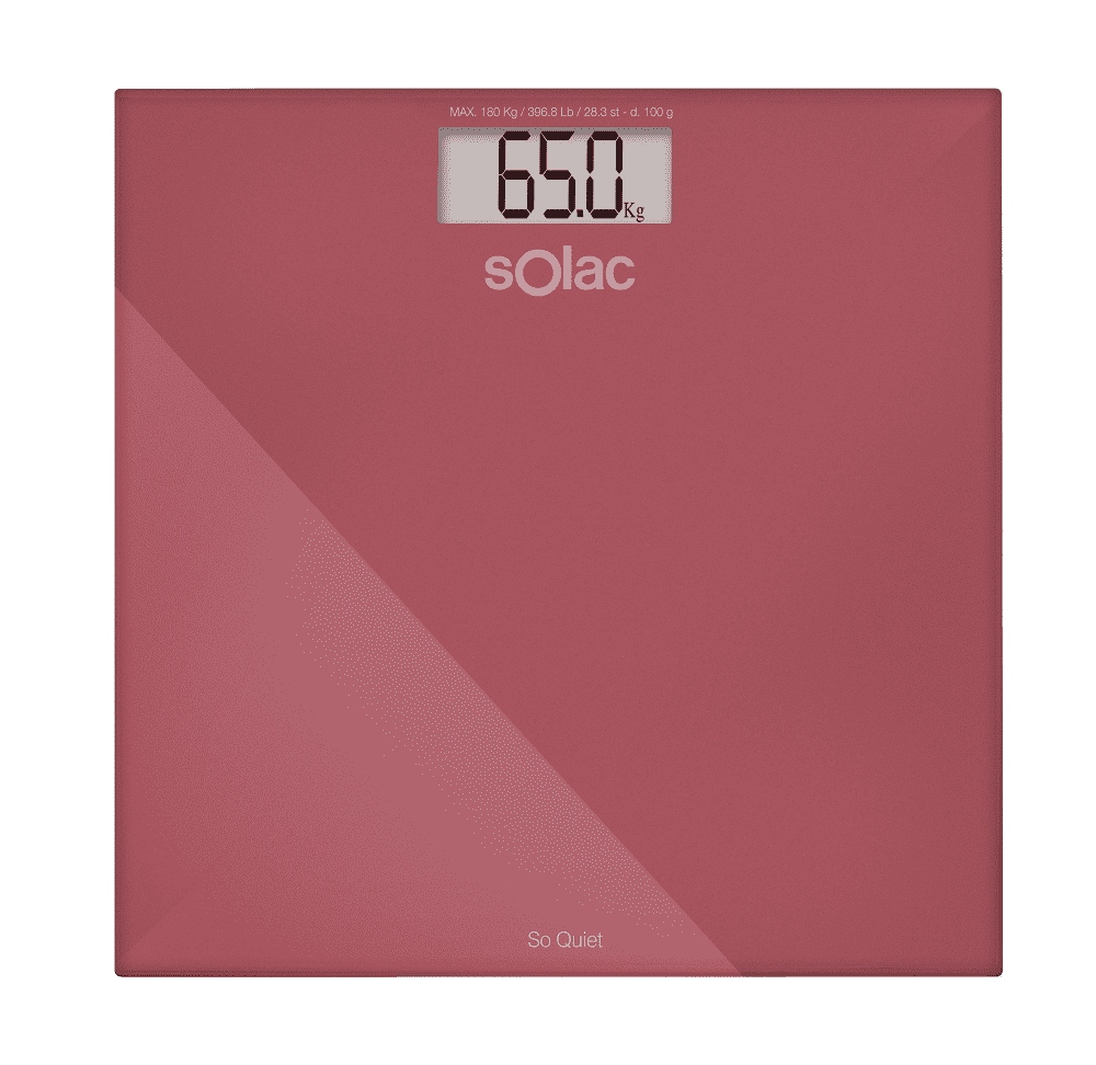 Váha Solac, PD7624, osobní, ultra plochá, tvrzené sklo, automatické vypnutí
