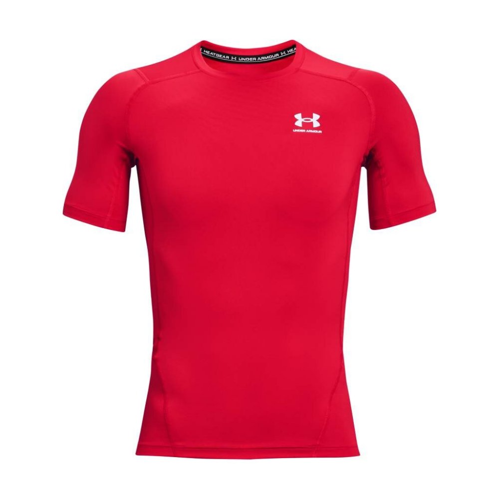 Under Armour Tričko Ua Hg Armour Comp Ss-red červená
