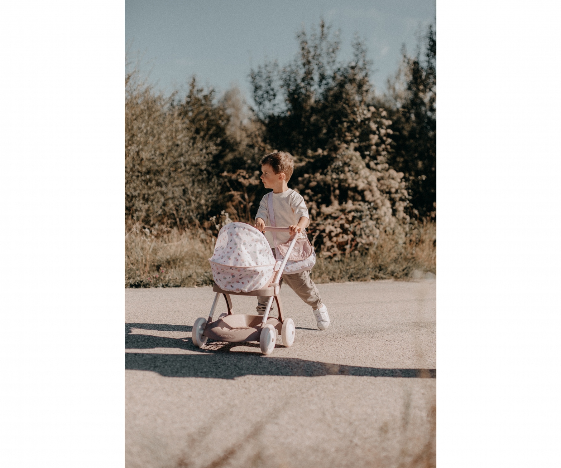 SMOBY WÓZEK dla LALEK głęboki Baby Nurse 254118 Wiek dziecka 18 m +