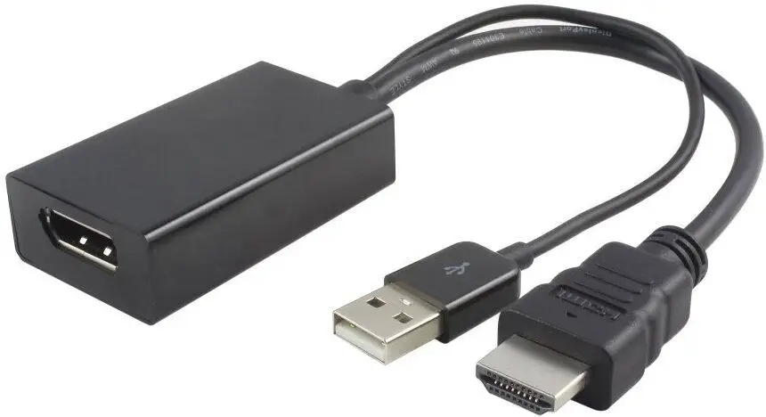 Premiumcord Adapter Hdmi do DisplayPort z zasilaczem