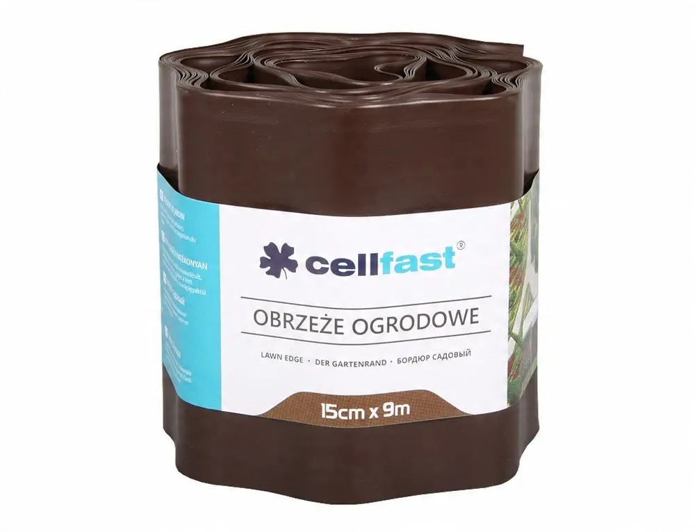 

Obrzeże Ogrodowe Brązowe 15CM*9M 30-012 Cell-fast