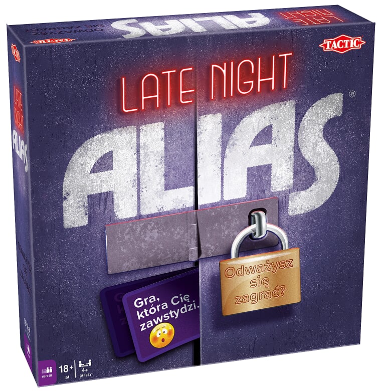 Gra planszowa Late Night Alias Tactic
