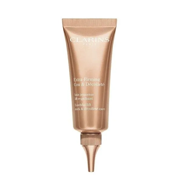 Zpevňující krém na obličej Clarins Extra-Firming Neck and Décolleté den a