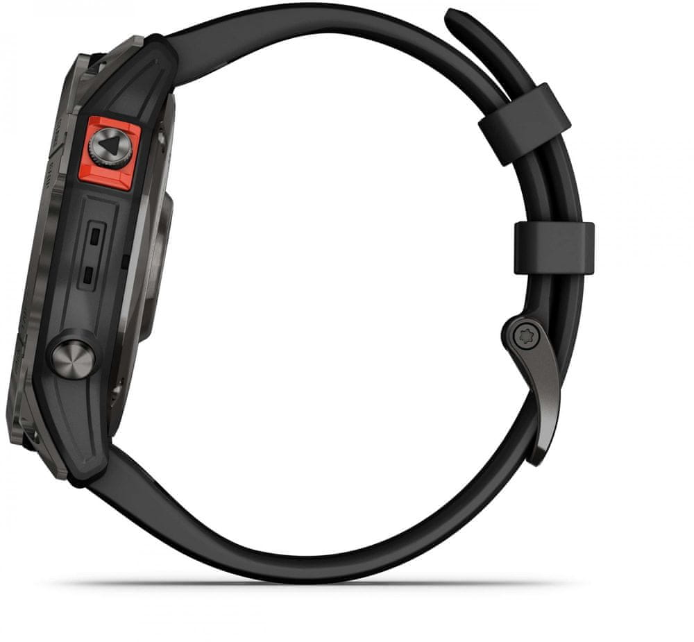 GARMIN Fenix 7X Sapphire Solar TYTAN DLC +OSMapaPL Час роботи в режимі навчання 63 год