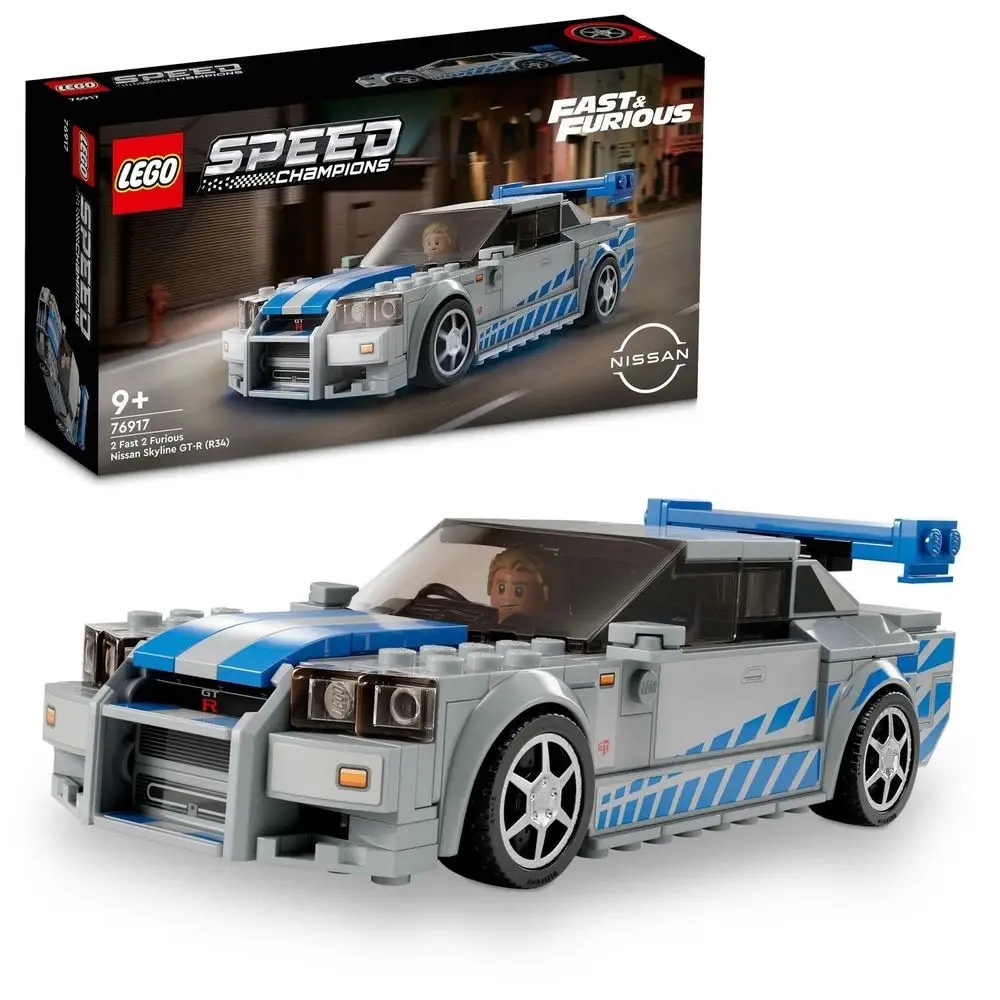 LEGO Speed Champions 76917 NISSAN SKYLINE GT-R (R34) Szybcy i Wściekli
