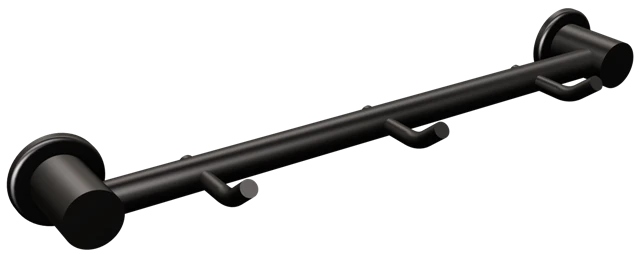 Věšák 3-hákový černý Andex Sanibella 511NG