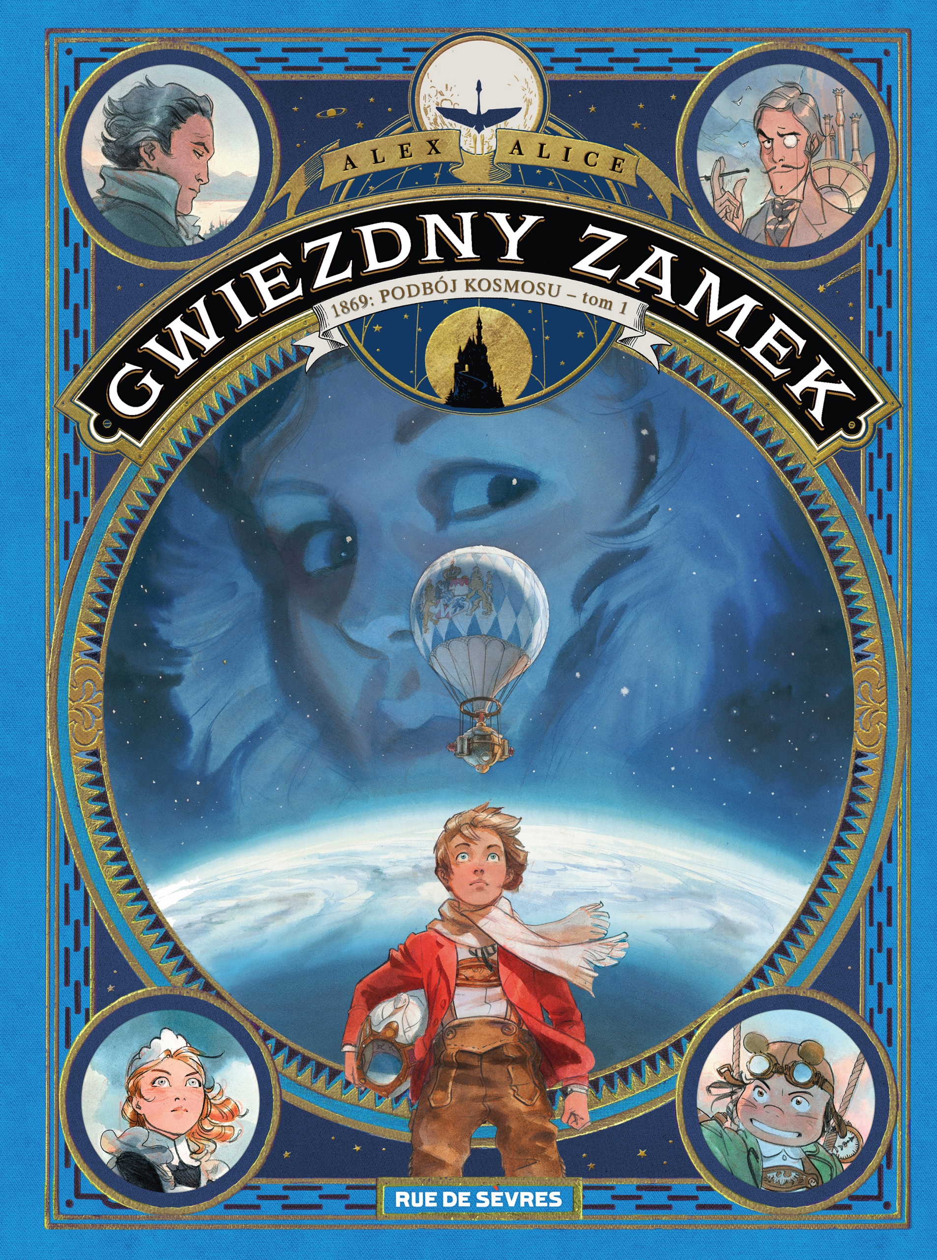 Gwiezdny zamek 1869 Tom 1 Podbój kosmosu Alex Alice_1