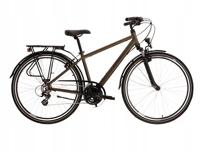 Rower trekkingowy Kross Trans 2.0 rama 19 cali koło 28 " zielony