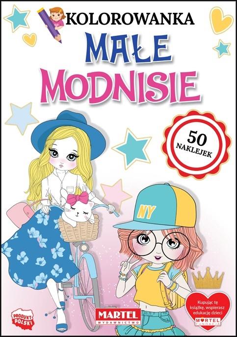 

Kolorowanka Małe Modnisie Dla Dziewczynek Naklejki