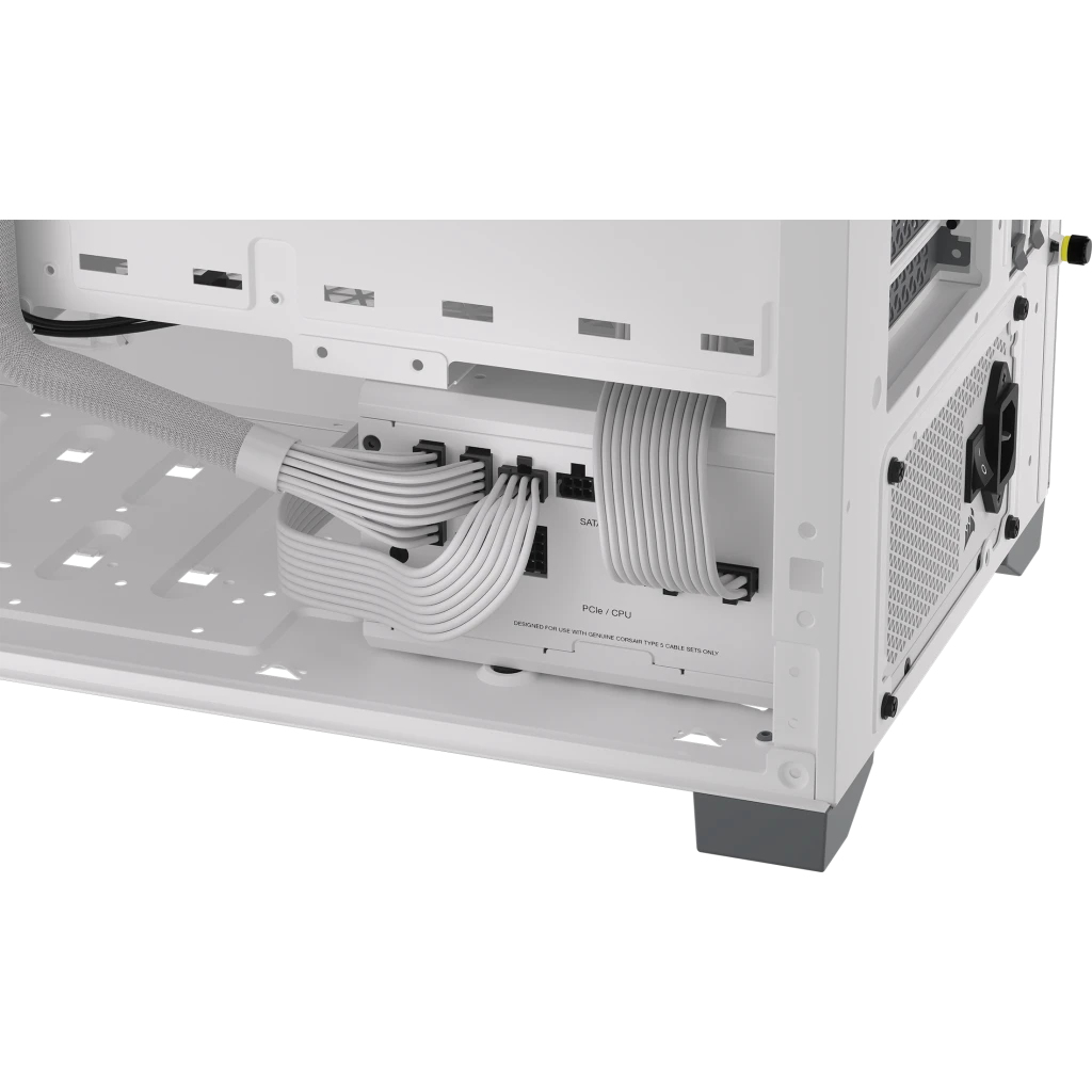 CORSAIR RMx Shift White Series, RM750x Shift White, 750 Watt, 80 PLUS GOLD Certified, Fully Modular — 7