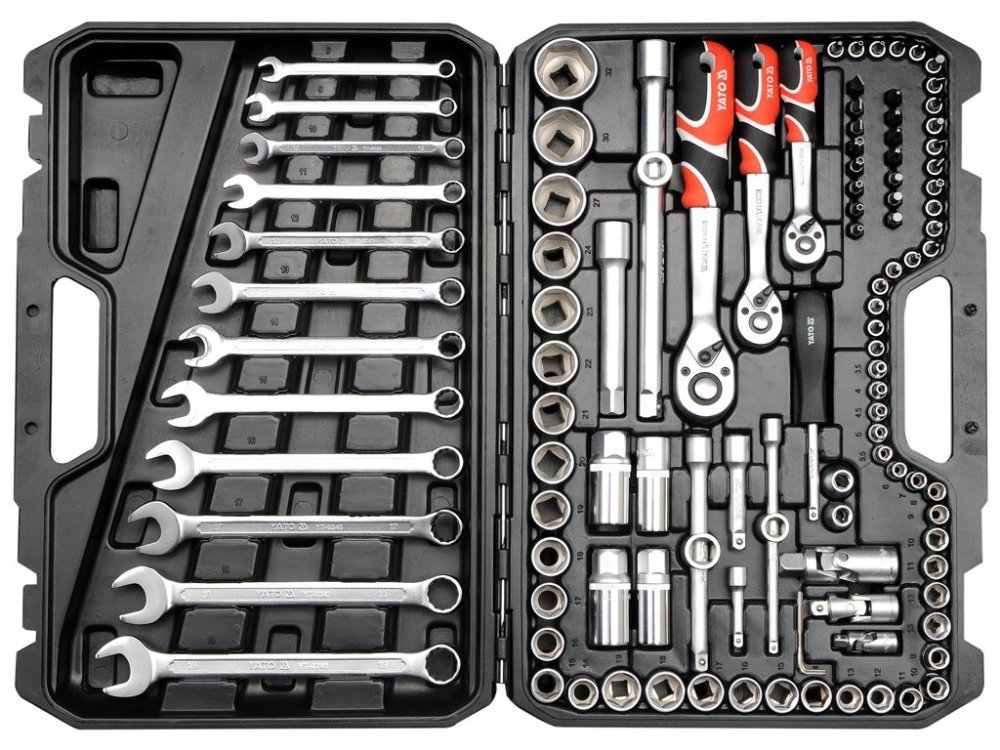 Set Nástrojov 1/2" 3/8" 1/4" 111KS YT-38831