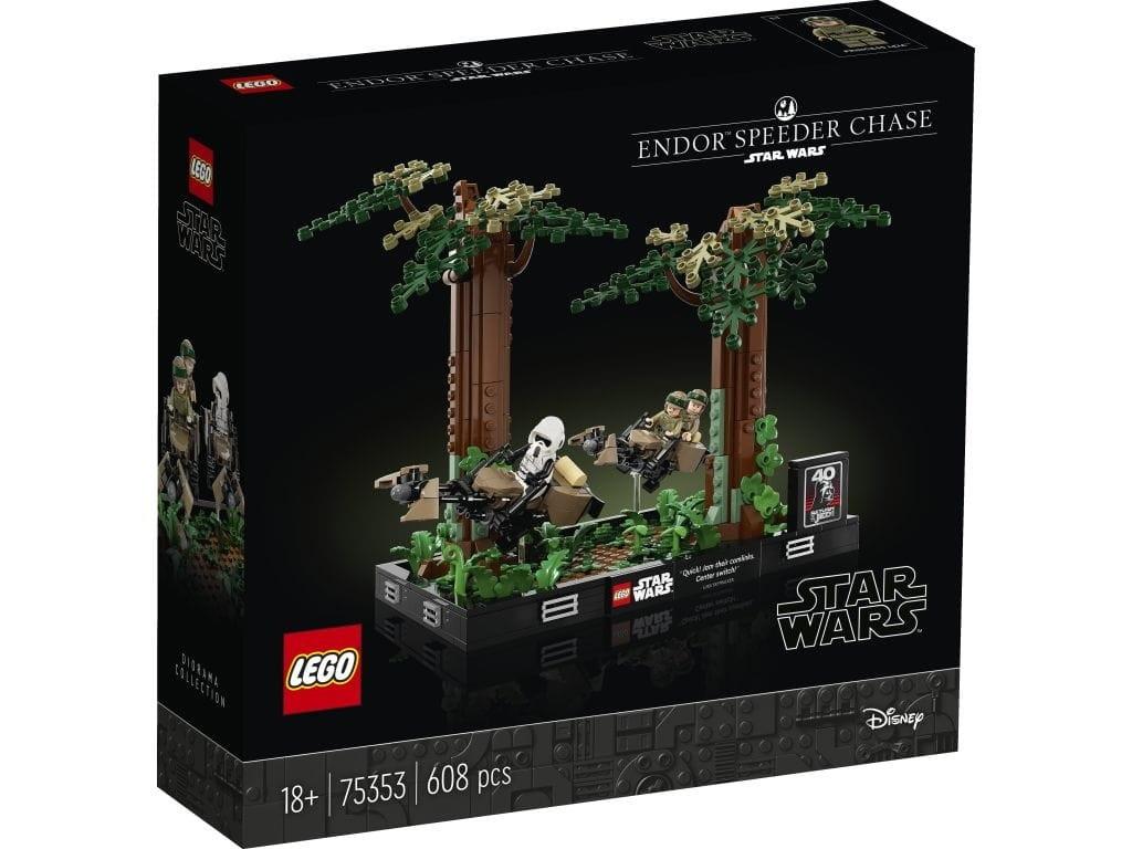 

Lego Star Wars 75353 Pościg na ścigaczu przez Endo