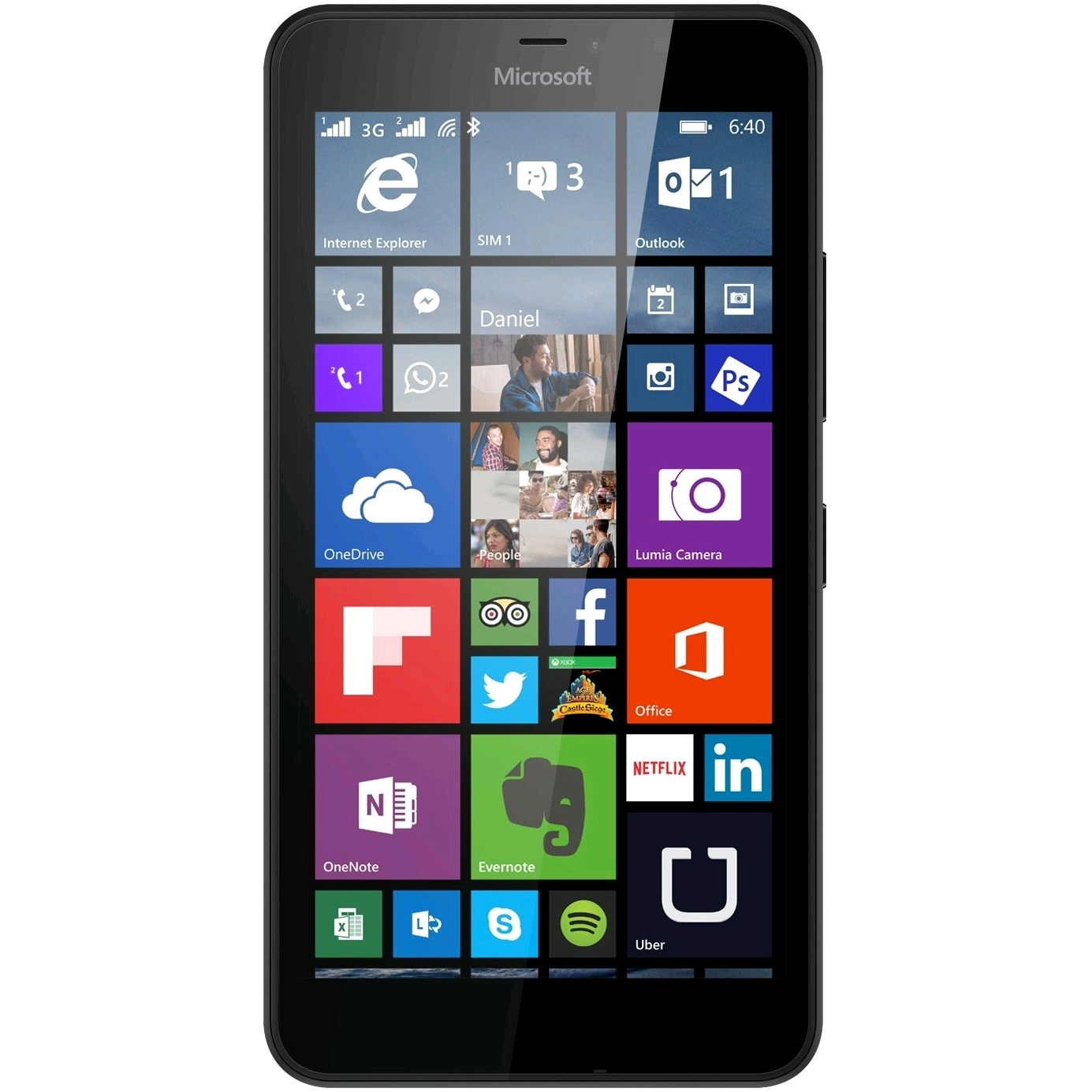 Smartfon Microsoft Lumia 640 XL 1 Gb 8 Gb 4G (lte) Polska Dystrybucja