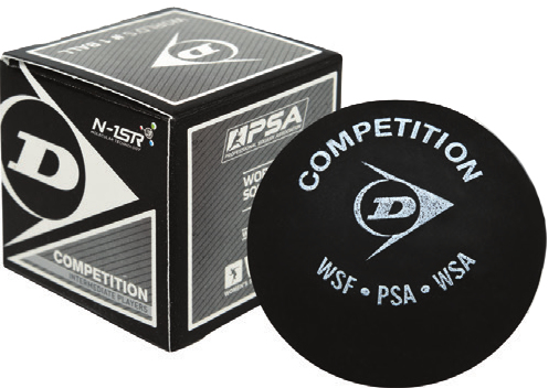 

Piłka Do Squasha Dunlop Competition 1 Kropka Żółta