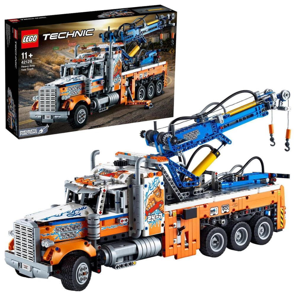 Lego Technic Těžké silniční asistenční vozidlo 42128